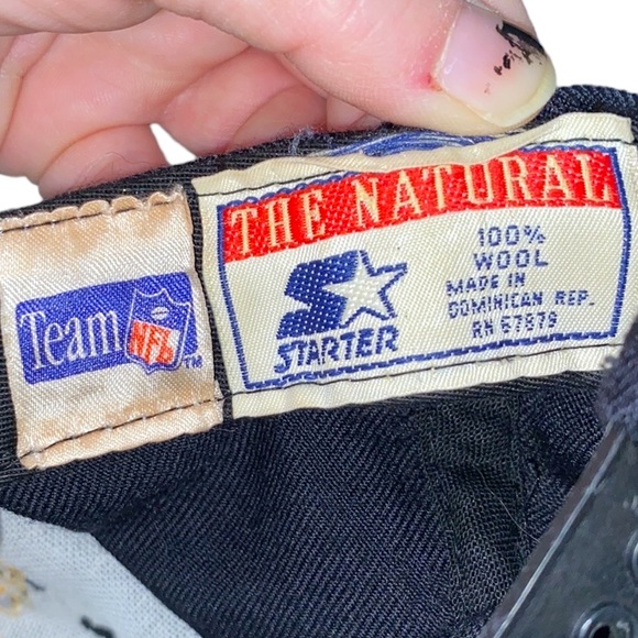 STARTER Vintage Wool Pittsburgh Steelers SnapBack Cap. - Picture 9 of 11